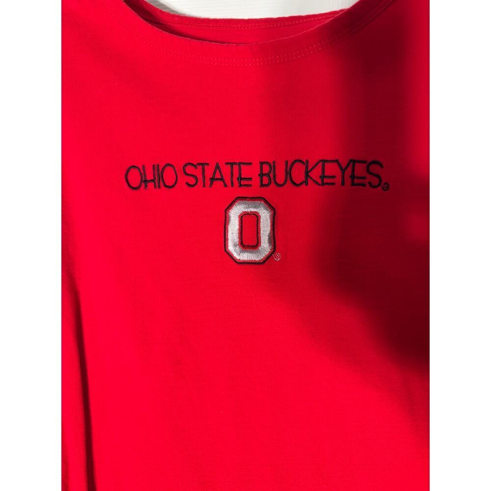 NCAA Ohio State Long Sleeve Shirt Women's M - Picture 4 of 5